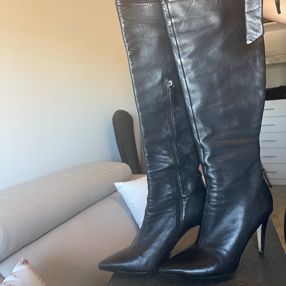 Via spiga over the knee boots